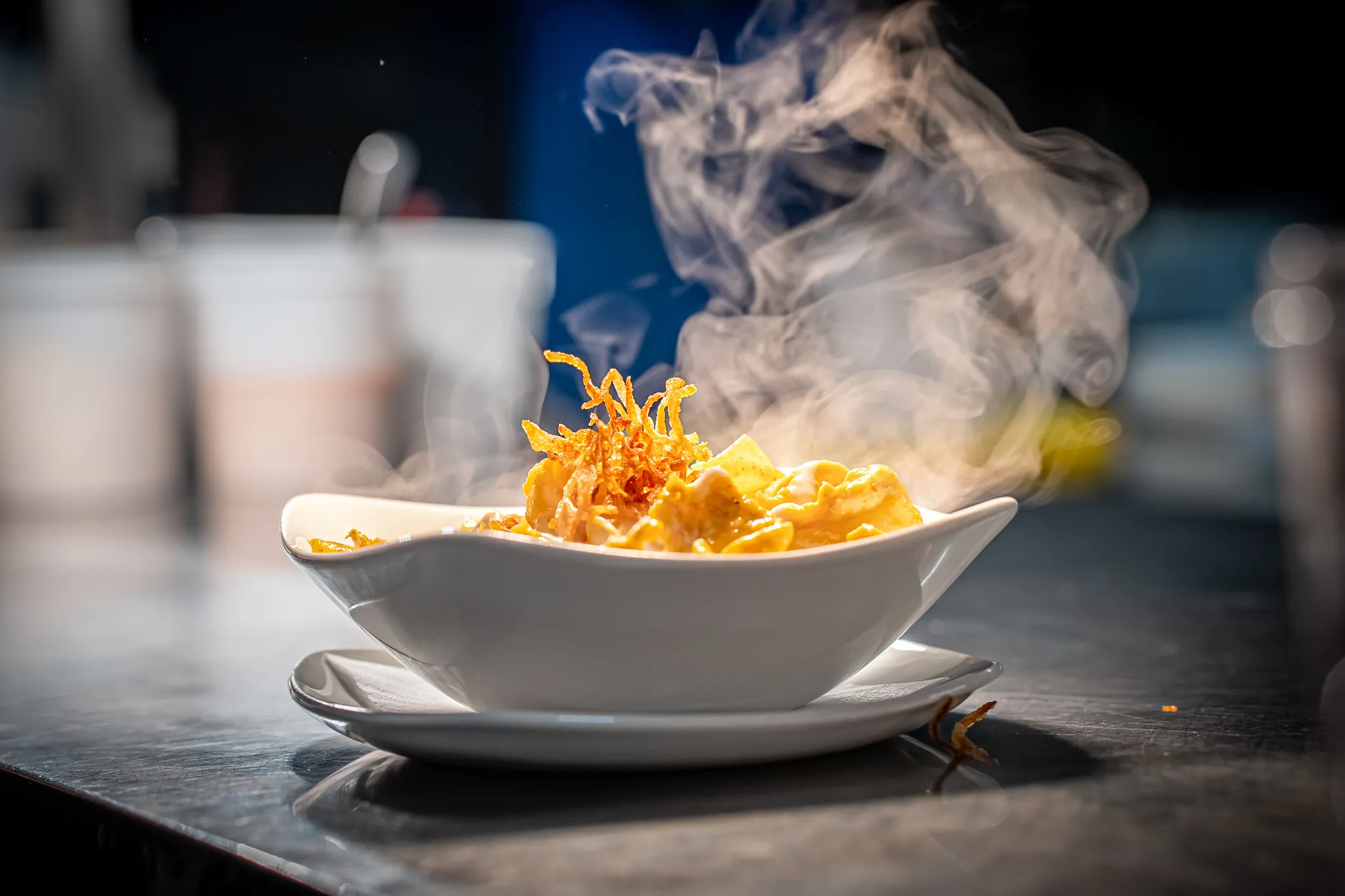 Plated dishes